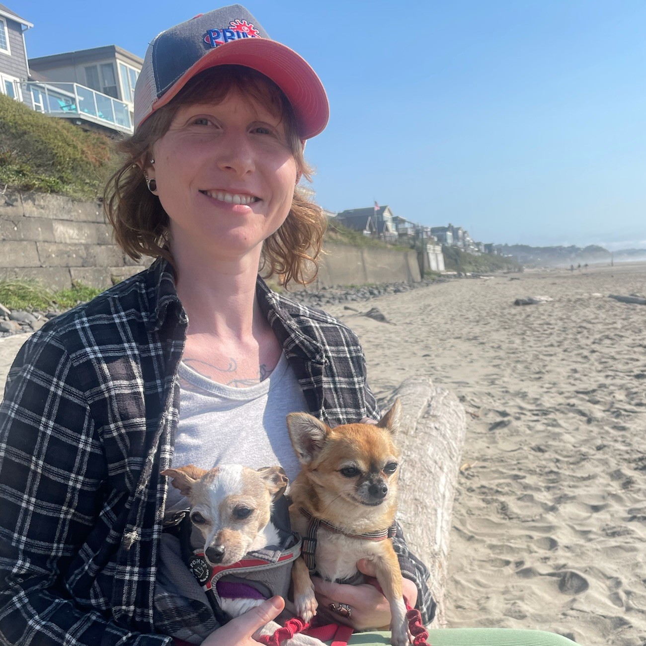 Kasara, event coordinator of Portland Chihuahua Meet Up!